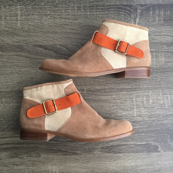 mellow yellow Shoes - Mellow Yellow Suede Booties